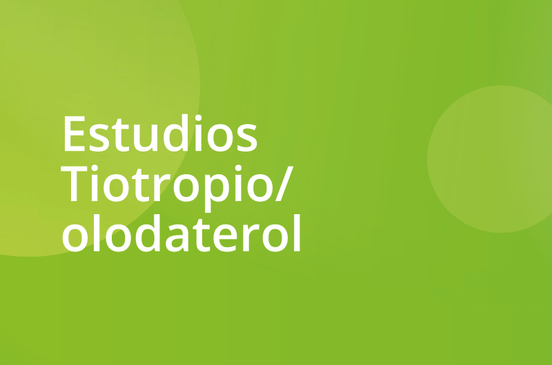 Estudios en ClinicalTrials.gov Estudios tiotropio/olodaterol