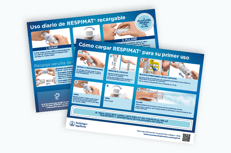 Dispositivo Respimat®  Guía de preparación del dispositivo Respimat®